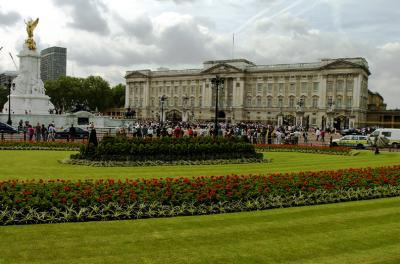 Buckingham Palace After The Queen's Gardens Were Planted