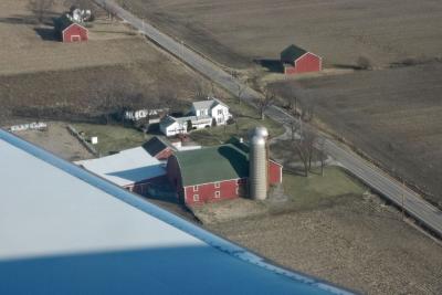 Small farm near Vandalia, Ohio