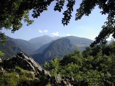 Montsegur et Pic St Barthelemy