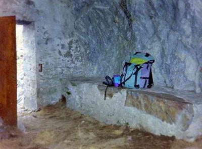 L'une des grottes Bellevue du comte Henry Russell au Vignemale