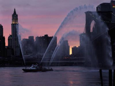 Fireboat on East River