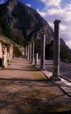 Columns Delphi, Greece