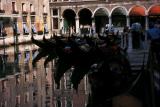 Gondola Rank Venice Italy
