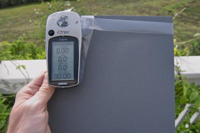 Tool of the shoot - the GPS Greycard