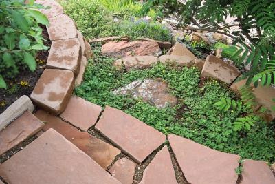 Flagstone Stairway