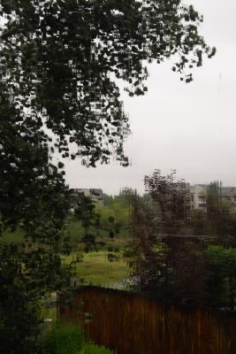 Rainy Abstract Window