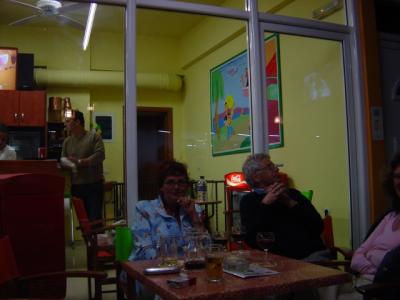 Nektarios Snackbar at night... Gouves village