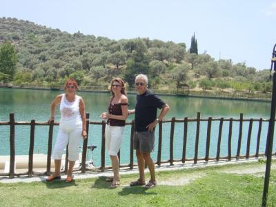 Zaros lake at Ida mountains