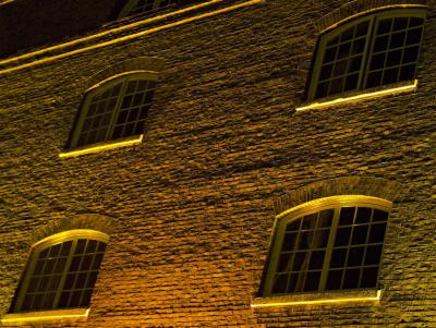 Windows, St Katherine's Dock, London by Dave Millier