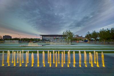 Paul Lbe Haus und Reichstag,  Berlin by Rainer Viertlboeck