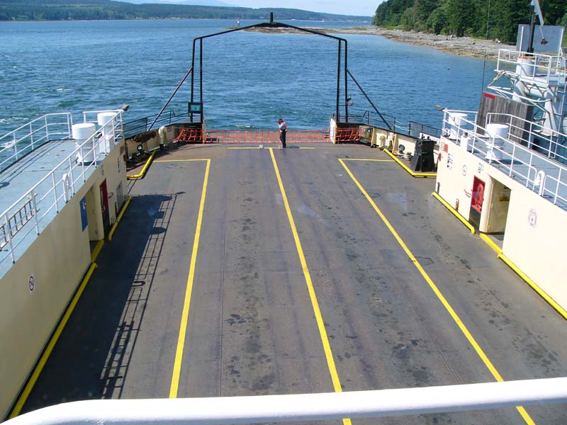 Vehicle deck