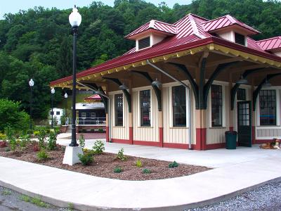 Bramwell Historic Train Station - Bramwell, West Virginia