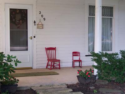 Porch in Athens, West Virginia