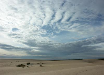 From the dune east of Lake Mungo