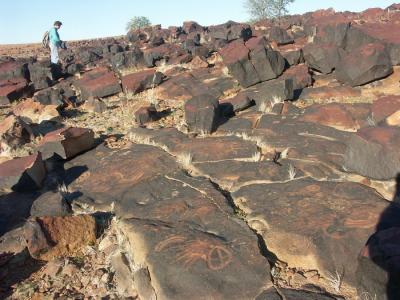 Aboriginal rock carvings (1)