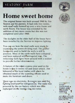 Sign at Seaton's Farm