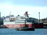 Waratah approaching Pyrmont wharf