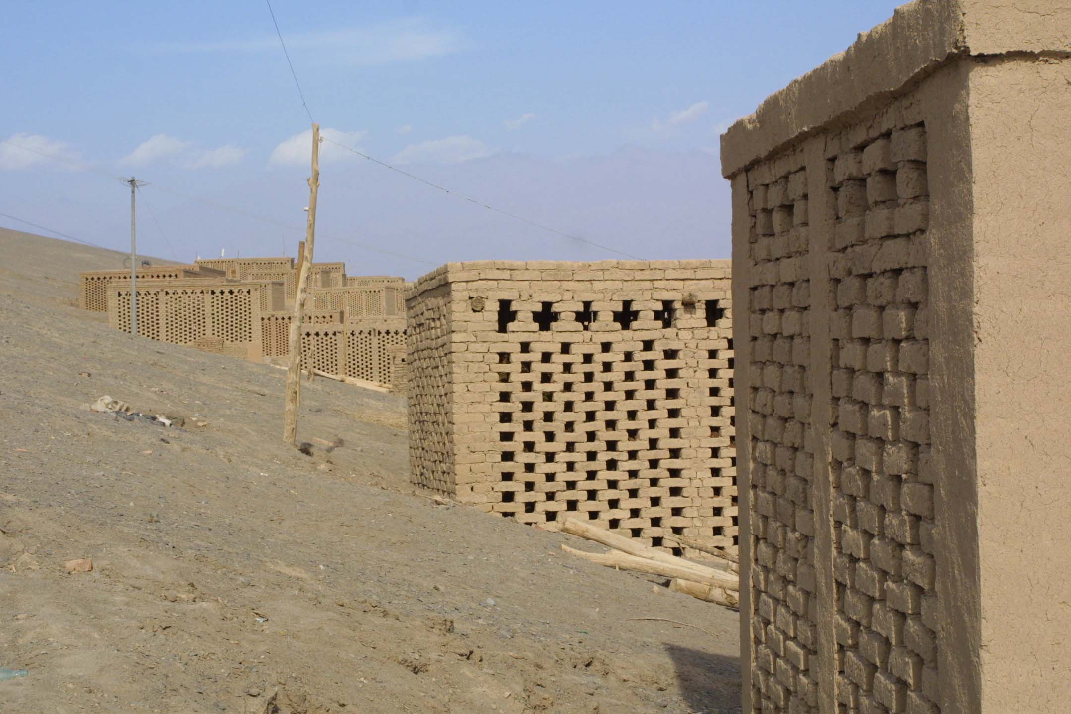 Grape Drying Buildings