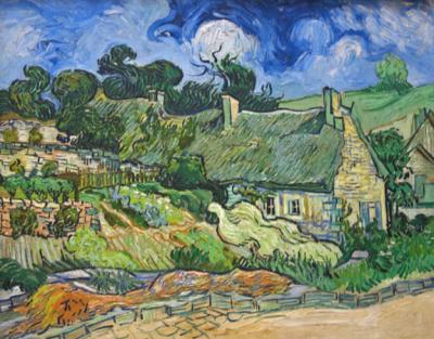 Vincent van Gogh, Thatched Cottages at Cordeville