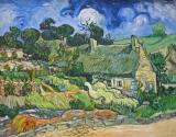 Vincent van Gogh, Thatched Cottages at Cordeville