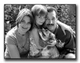 Spaniel and Family BW+.jpg