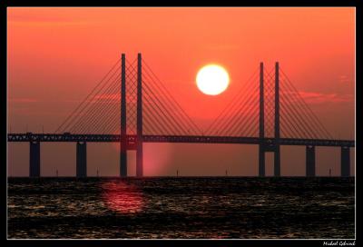 Sunset over Denmark