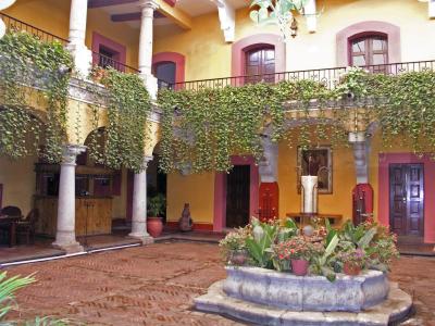 Amate courtyard, Oaxaca