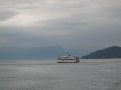 BC Ferry Crossing from the mainland