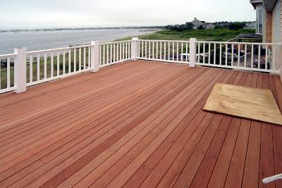 Master Bedroom Deck looking NNW