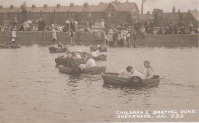 Boating Pond. 1920s