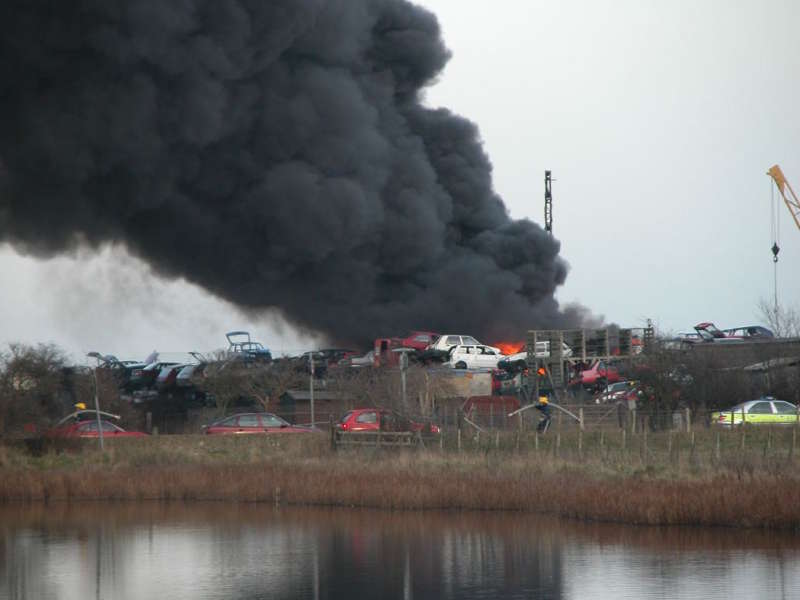 Monkey Farm Fire 1 Sheerness