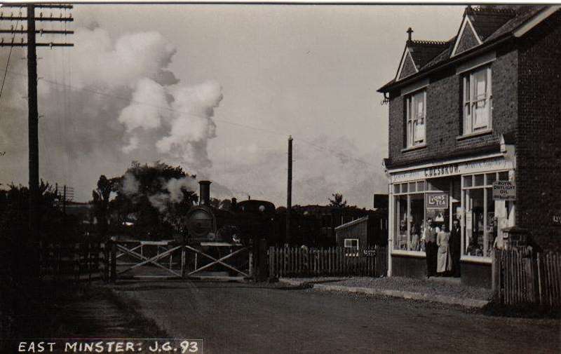 East Minster train