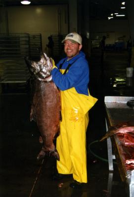 James 75lbs King Salmon