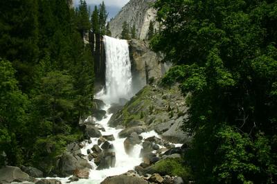 Vernal Falls and the Mist Trail