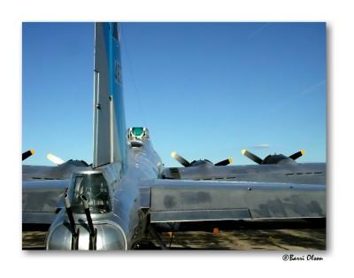 Boeing B-17 Rear View