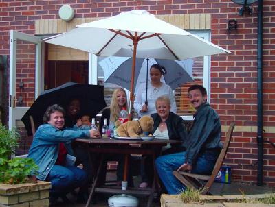 A typical english summer party