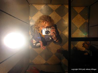 9.20 elevator self portrait