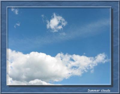 Summer clouds