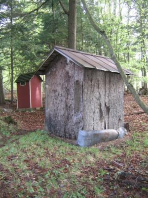 More old rustic work, on a shed