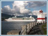 Vision of the Seas leaves for Alaska.