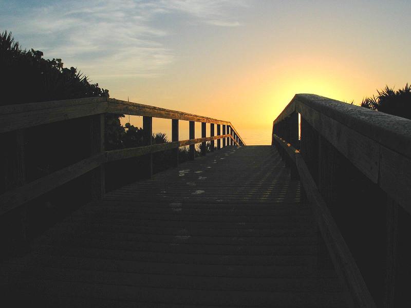 sunrise scene