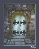 Church door, Milton Abbas