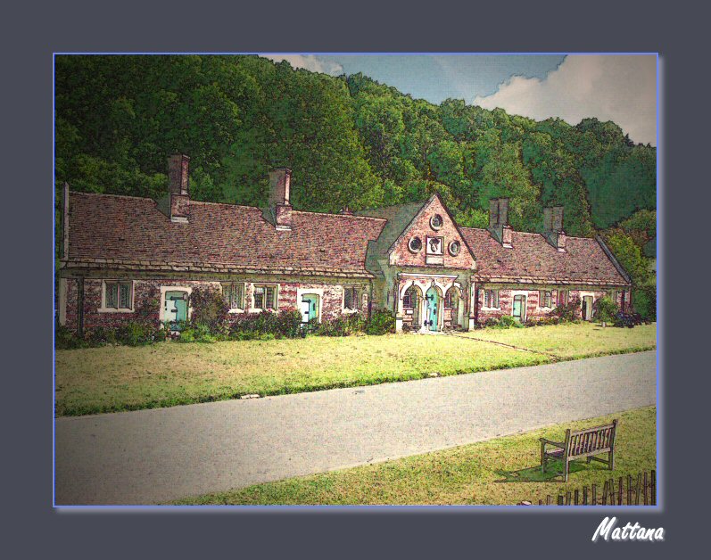 Alms Houses, Milton Abbas