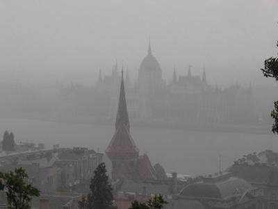 Budapest in stormy weather!