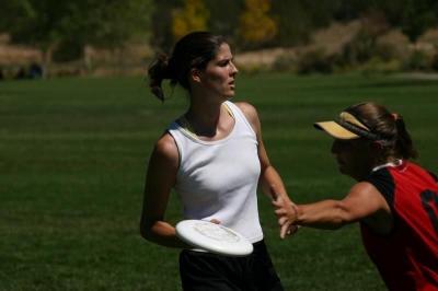 Nicole looks to throw