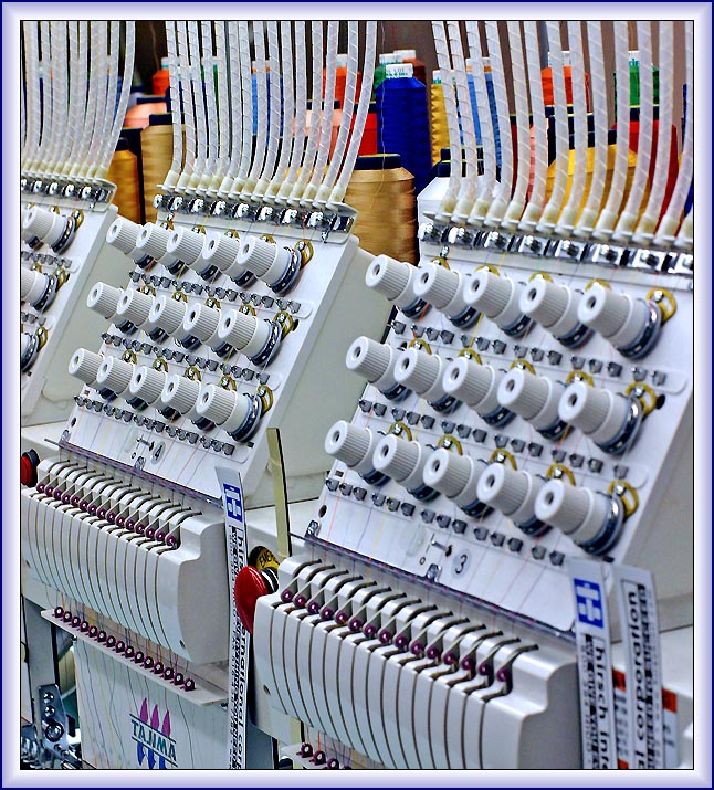 Starr Uniform Embroidery Machine