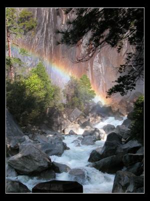 Yosemite Falls Rainbow