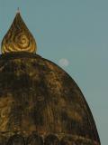 Moon over Stupa
