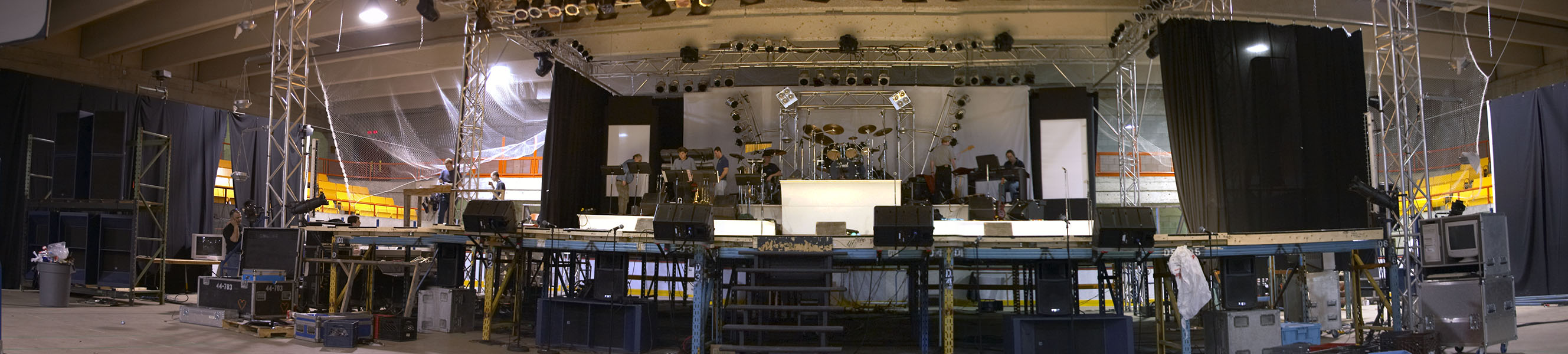 Arena/Stage Setup Panorama