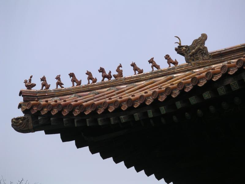 Decorated rooftops